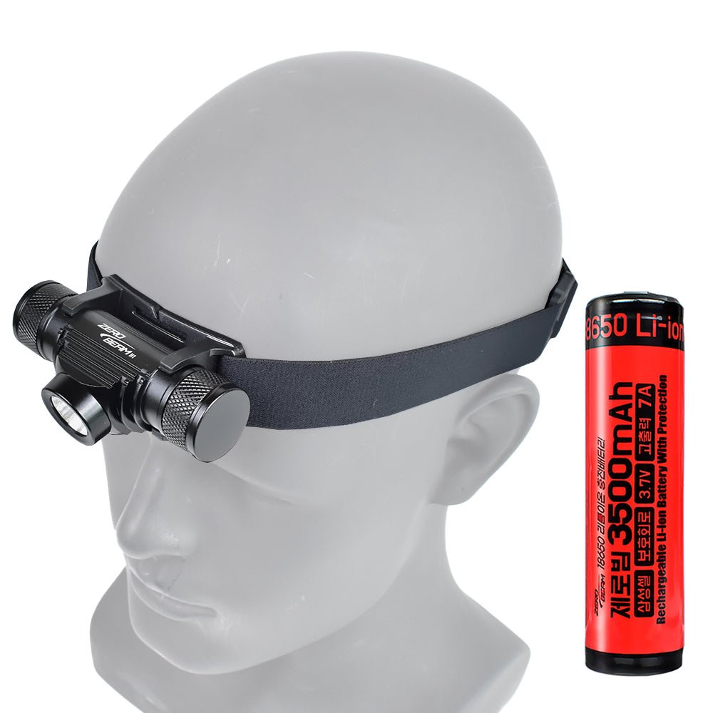ZeroBeam H1 Ultra-Light, Wide-Range Headlamp